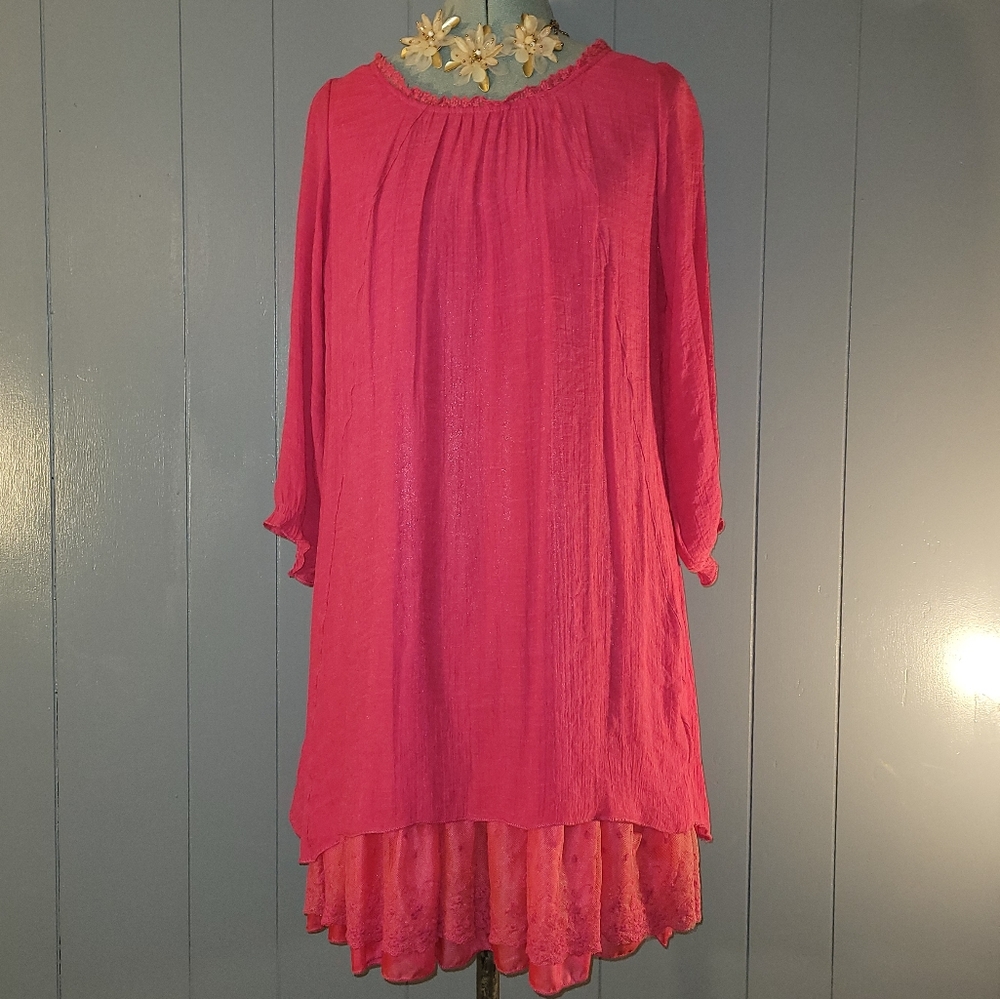 NWT Urban Mangos 3/4 Sleeve Dress